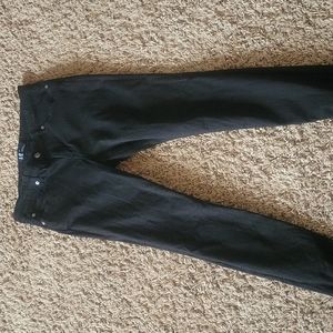 Womans black jeggins